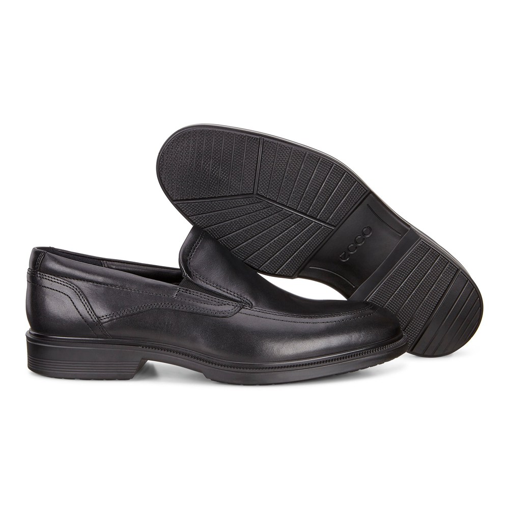 ECCO Mens Slip On Black - Lisbon Apron - UCS-250647